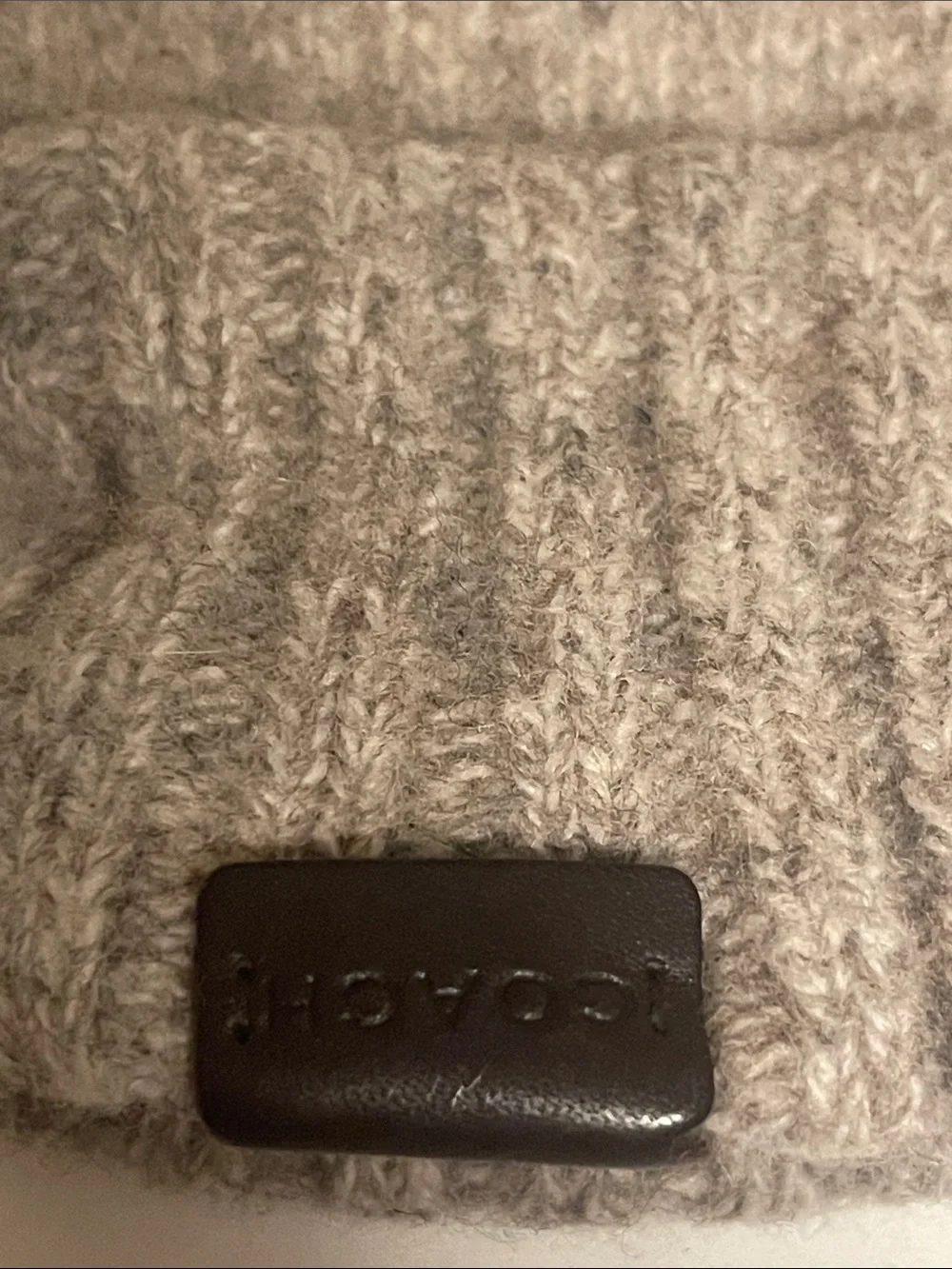 Coach Wool Gloves leather